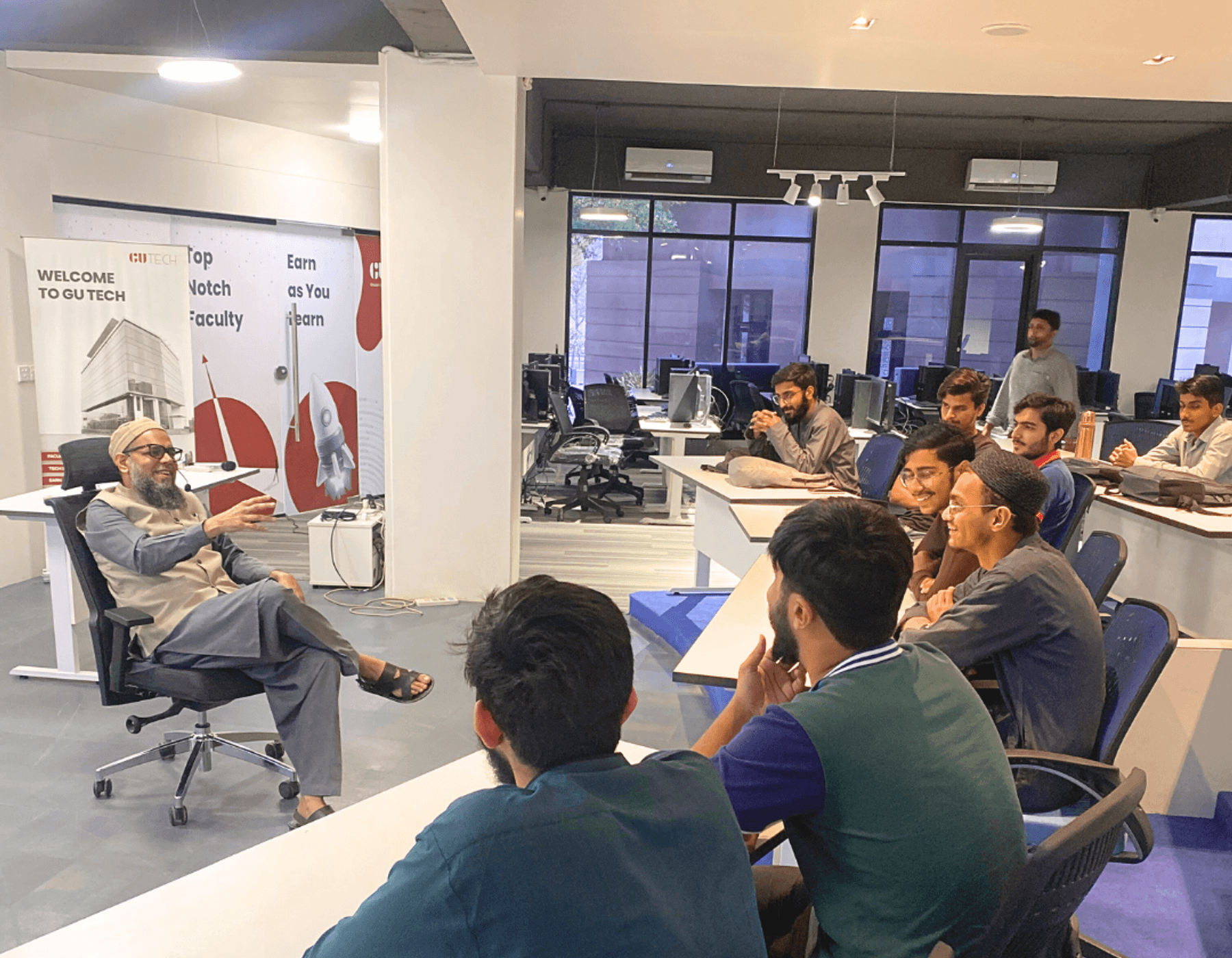 Student mentoring and classroom engagement at GU TECH